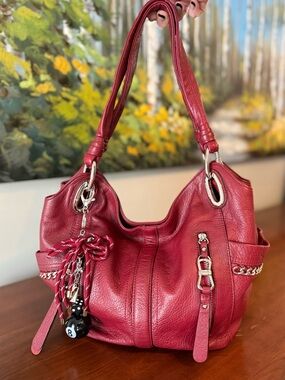 🔥 Y2K Slouchy Red Leather Bag | B. Makowsky | Leopard Lining |
Statement Tote 🔥